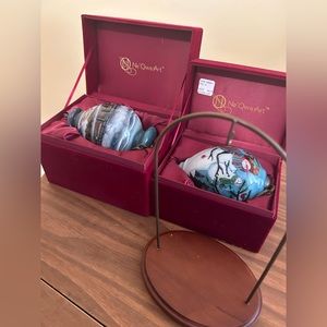 Ne Qwa Art Collectible Christmas Ornaments Bundle